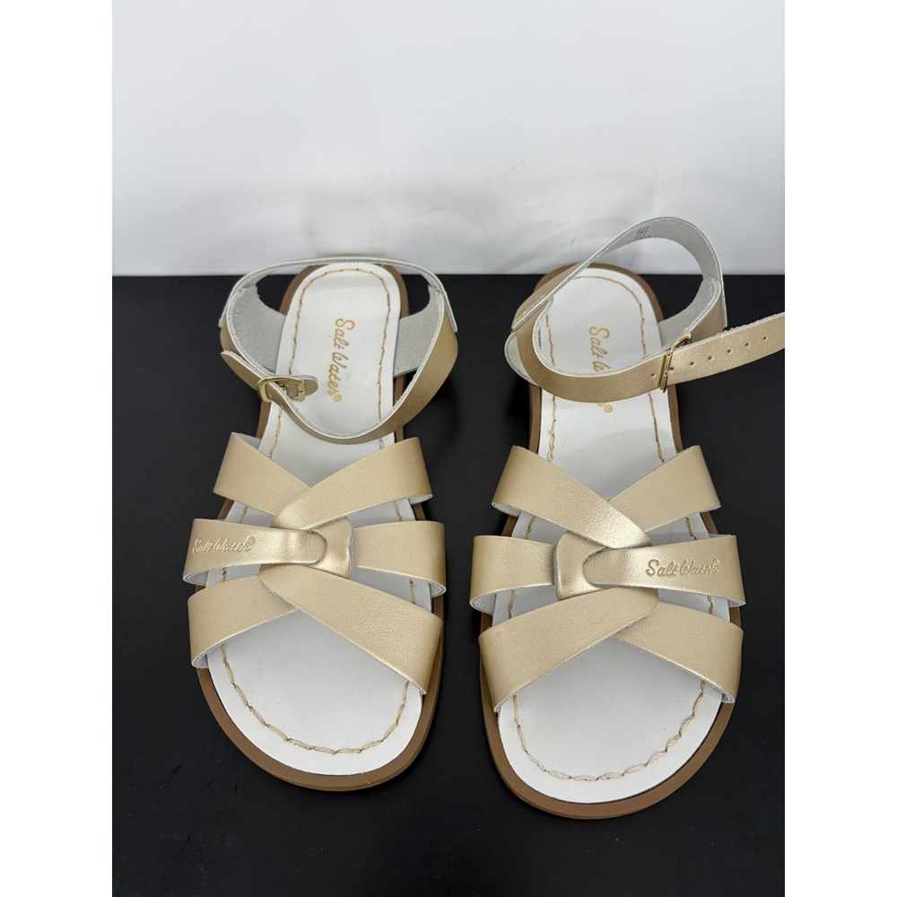 Salt Water Sandals The Original 800 Series Sandal -Gold- Size 7